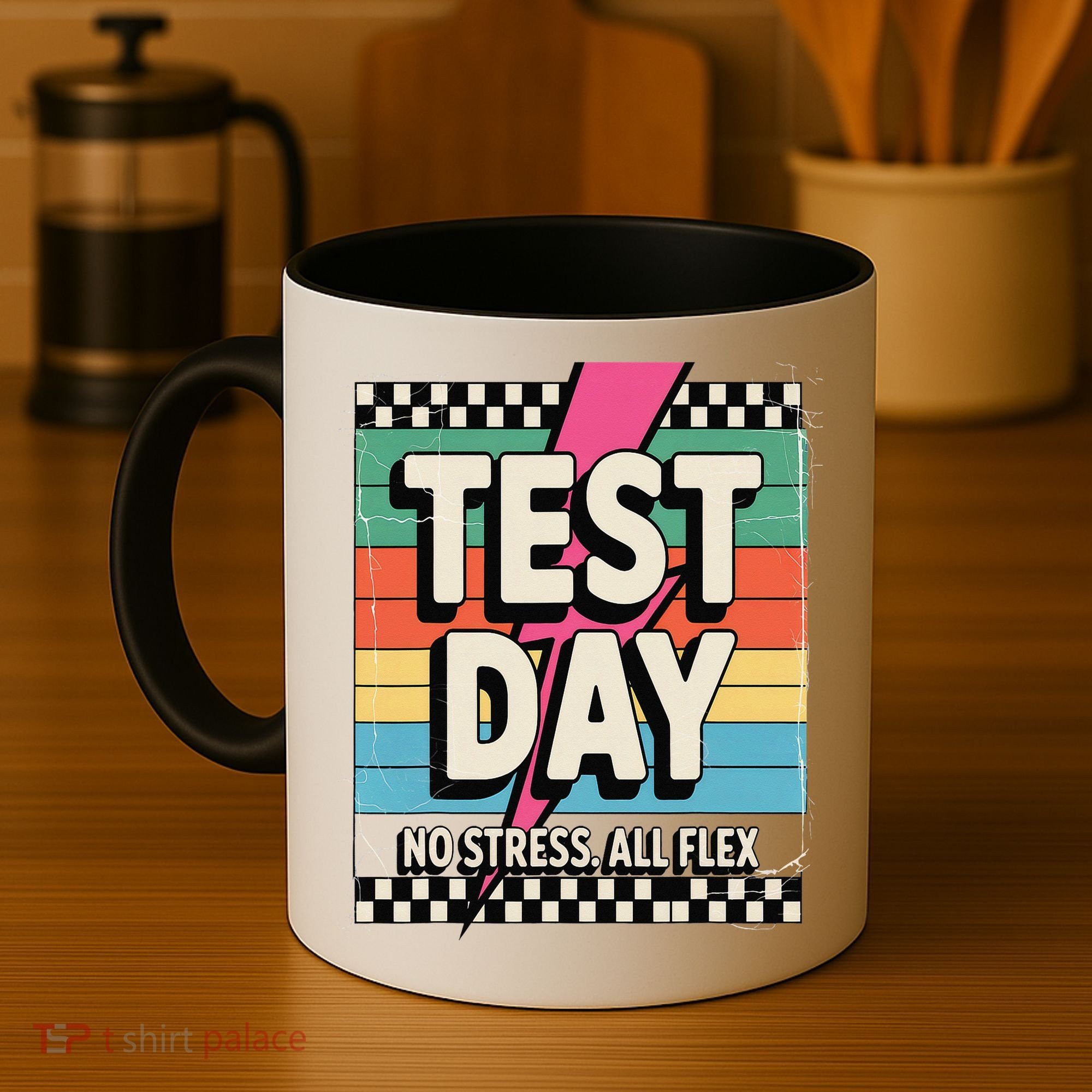 Staar State Test Teacher Testing Day No Stress All Flex Coffee Mug