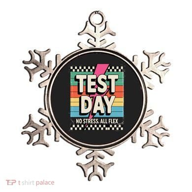 Staar State Test Teacher Testing Day No Stress All Flex Ornament