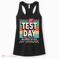 Staar State Test Teacher Testing Day No Stress All Flex Women's Tank Top thumb 0