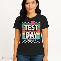 Staar State Test Teacher Testing Day No Stress All Flex Women's T-Shirt thumb 4