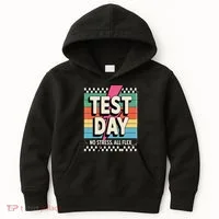 Staar State Test Teacher Testing Day No Stress All Flex Kids Hoodie thumb 0