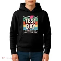 Staar State Test Teacher Testing Day No Stress All Flex Kids Hoodie thumb 4