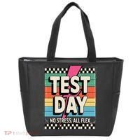Staar State Test Teacher Testing Day No Stress All Flex Tote Bag thumb 0