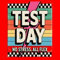 Staar State Test Teacher Testing Day No Stress All Flex Santa Hat thumb 1