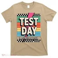 Staar State Test Teacher Testing Day No Stress All Flex T-Shirt thumb 0