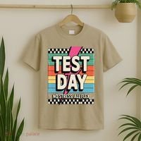 Staar State Test Teacher Testing Day No Stress All Flex T-Shirt thumb 2