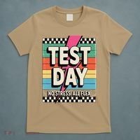 Staar State Test Teacher Testing Day No Stress All Flex T-Shirt thumb 5