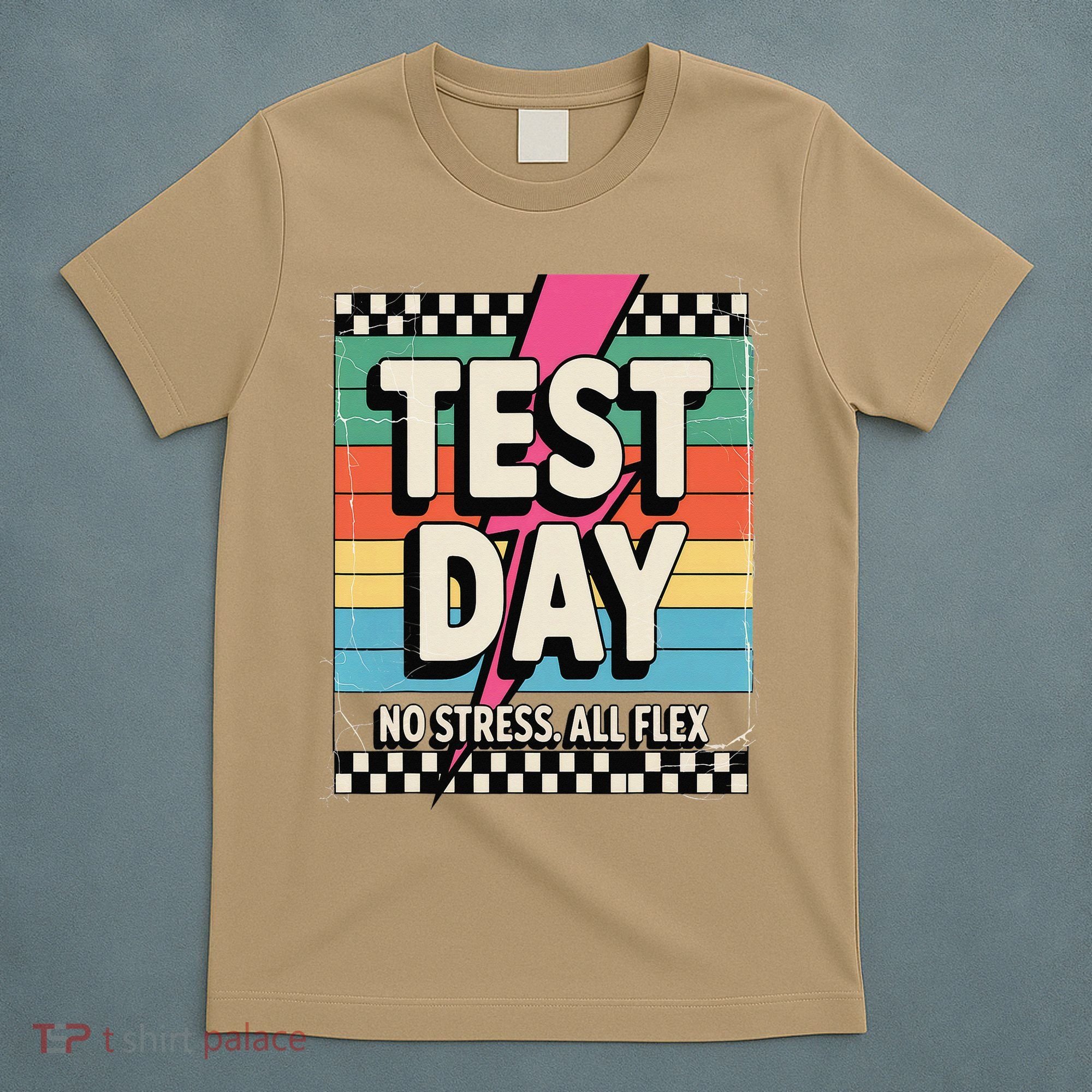 Staar State Test Teacher Testing Day No Stress All Flex T-Shirt