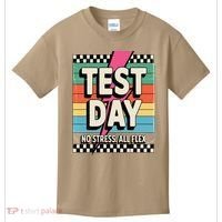 Staar State Test Teacher Testing Day No Stress All Flex Kids T-Shirt thumb 0