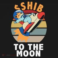Shiba, Shib To The Moon Backpack thumb 2