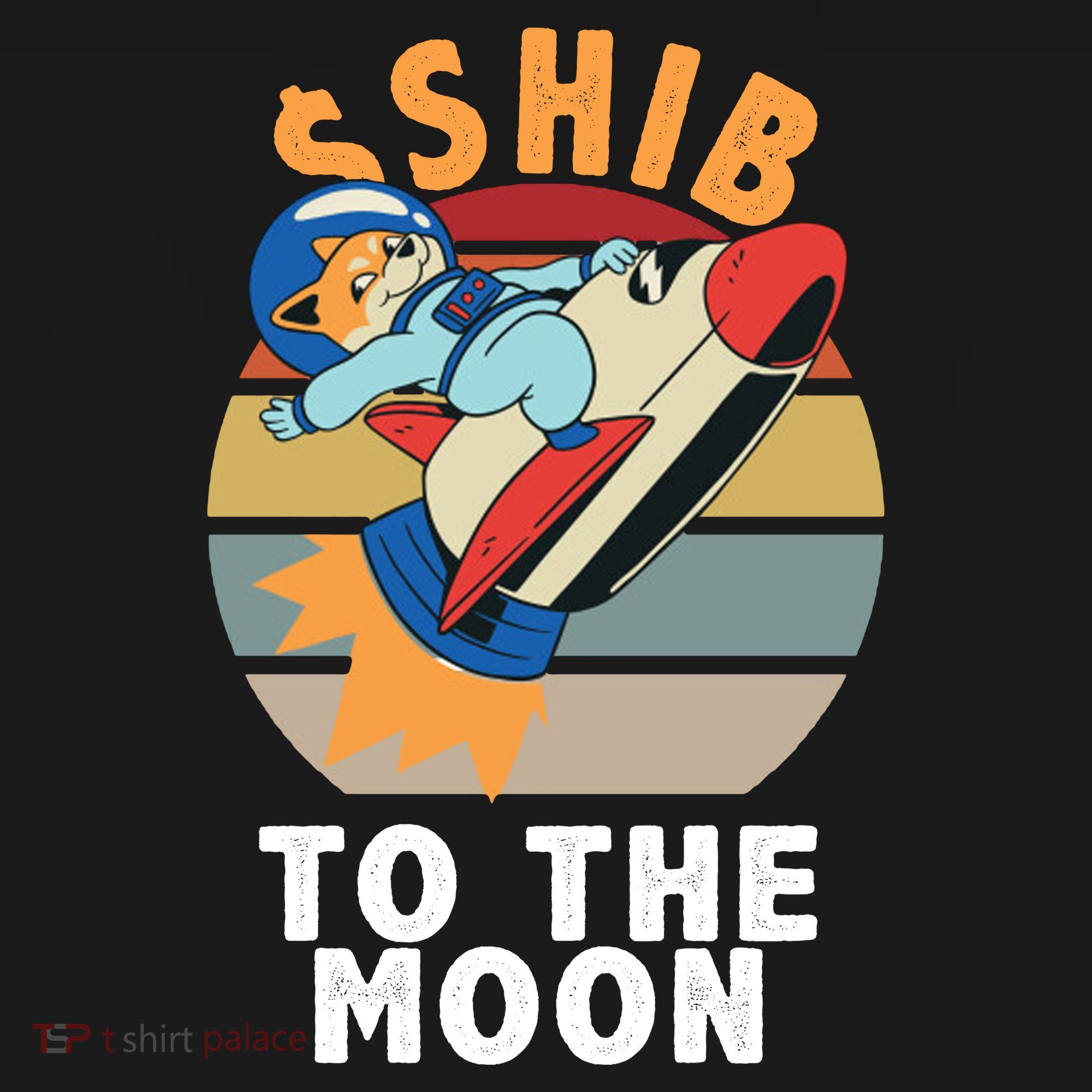 Shiba, Shib To The Moon Backpack