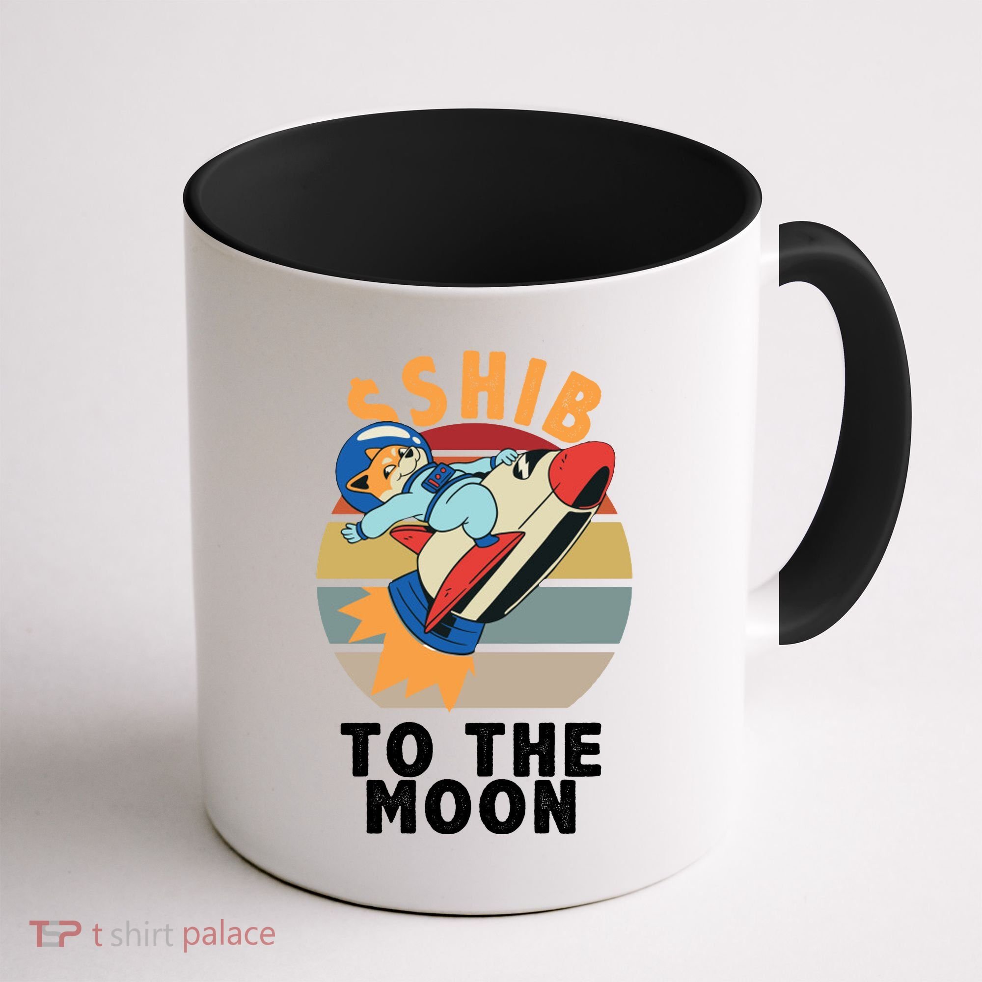 Shiba, Shib To The Moon Coffee Mug