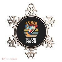 Shiba, Shib To The Moon Ornament thumb 0