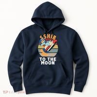 Shiba, Shib To The Moon Hoodie thumb 0