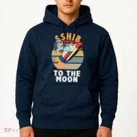 Shiba, Shib To The Moon Hoodie thumb 2