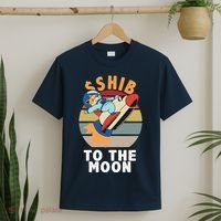 Shiba, Shib To The Moon T-Shirt thumb 2