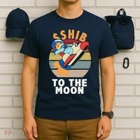 Shiba, Shib To The Moon T-Shirt thumb 6