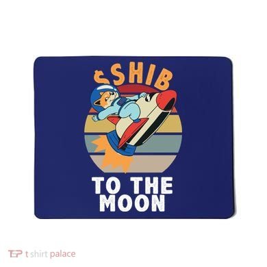 Shiba, Shib To The Moon Mousepad