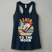 Shiba, Shib To The Moon Women's Tank Top thumb 3