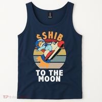 Shiba, Shib To The Moon Tank Top thumb 2