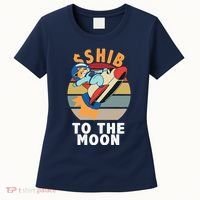 Shiba, Shib To The Moon Women's T-Shirt thumb 0