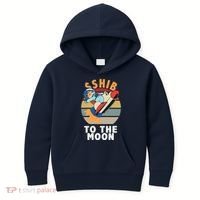 Shiba, Shib To The Moon Kids Hoodie thumb 0