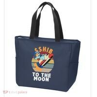 Shiba, Shib To The Moon Tote Bag thumb 3