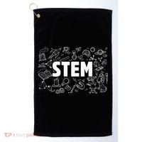 Stem Science Technology Engineering Math Teacher Student Golf Towel thumb 0
