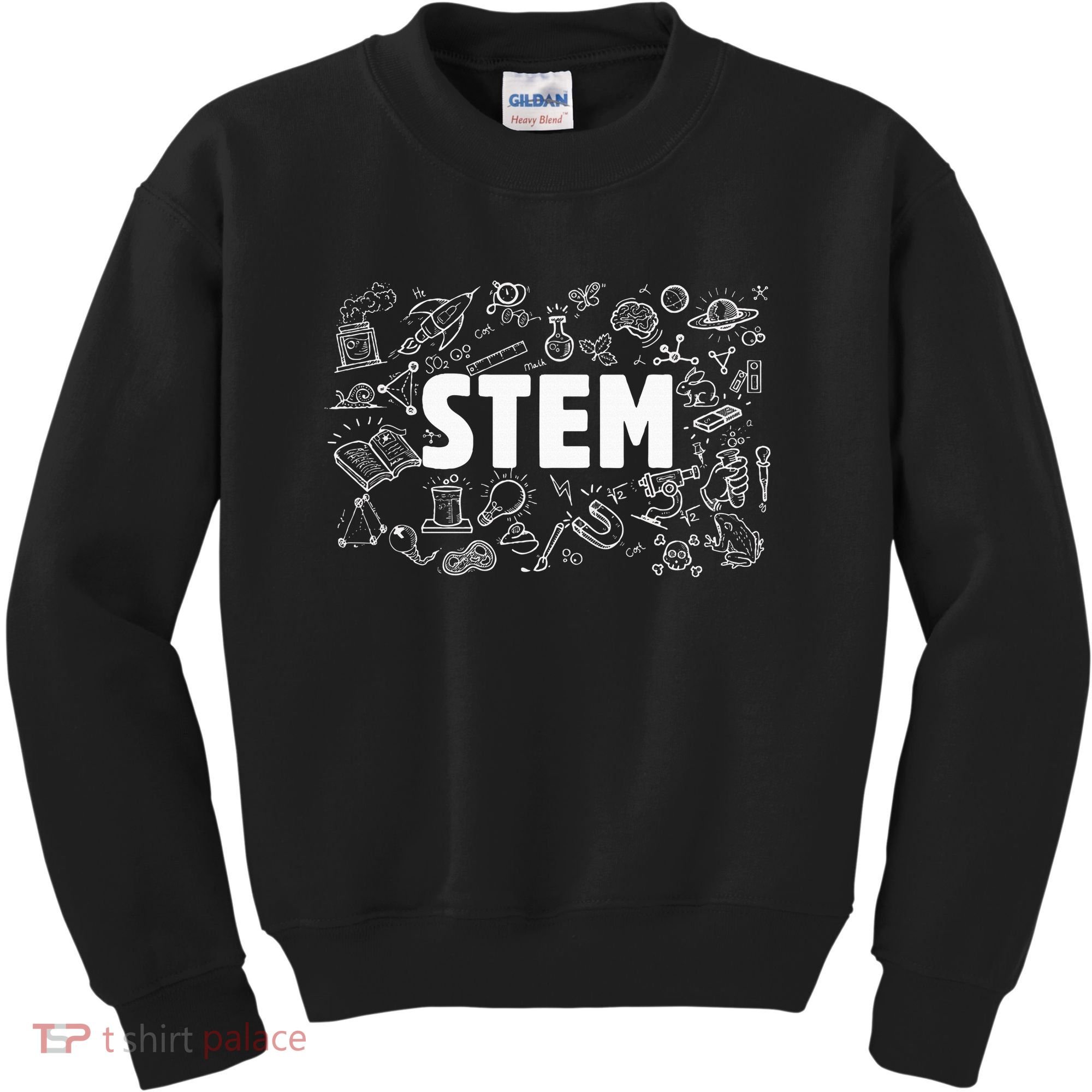 Stem Science Technology Engineering Math Teacher Student Kids Sweatshirt
