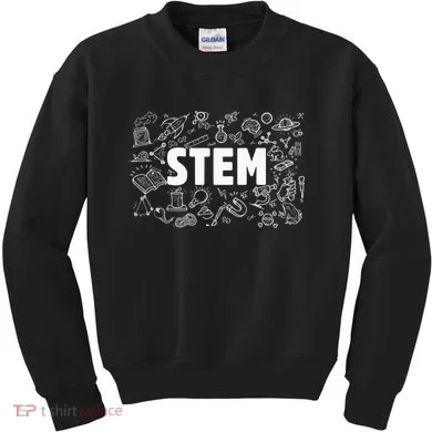 Stem Science Technology Engineering Math Teacher Student Kids Sweatshirt