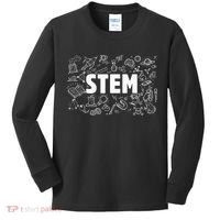 Stem Science Technology Engineering Math Teacher Student Kids Long Sleeve Shirt thumb 0