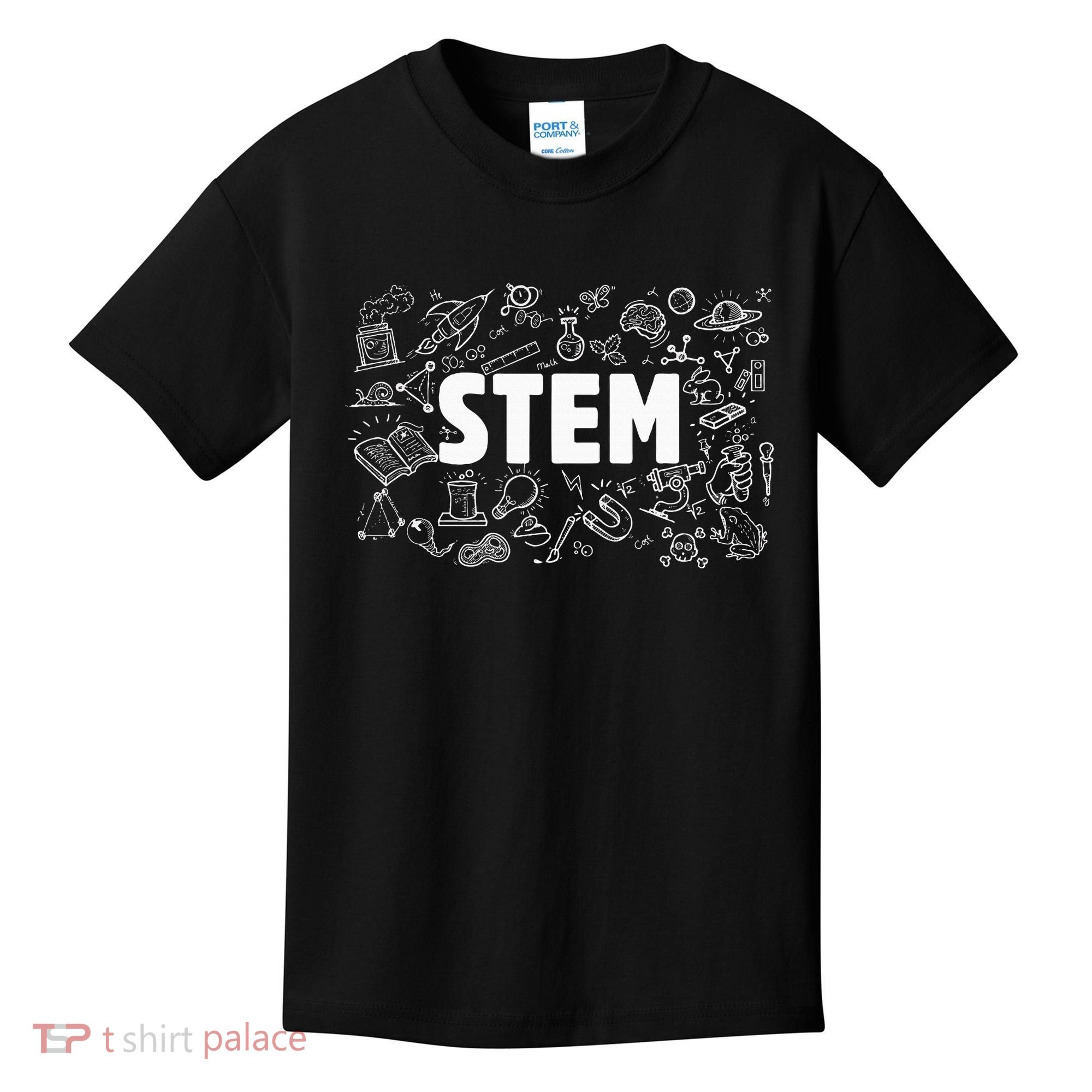 Stem Science Technology Engineering Math Teacher Student Kids T-Shirt