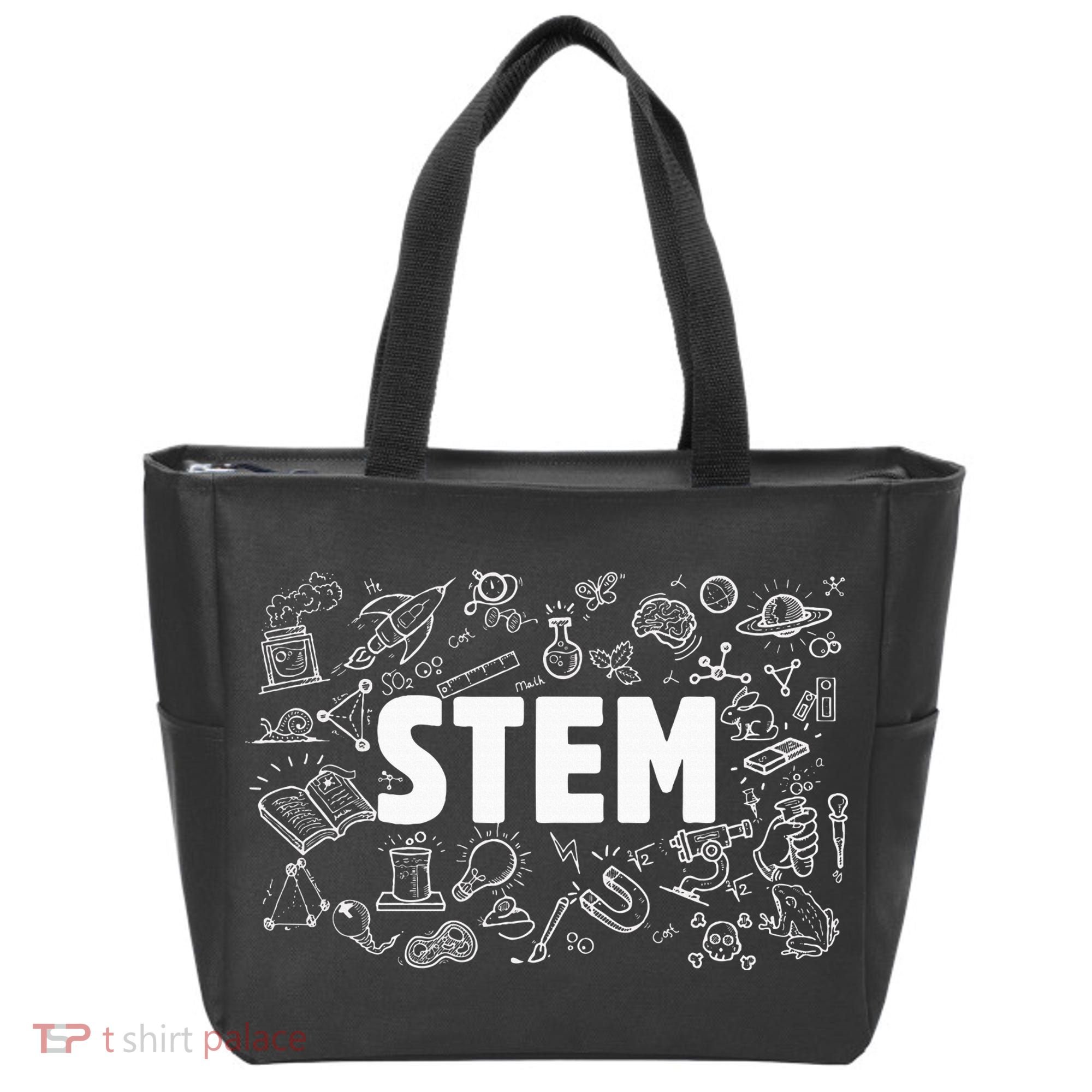 Stem Science Technology Engineering Math Teacher Student Tote Bag