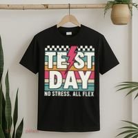 Staar State Test Teacher Testing Day No Stress All Flex T-Shirt thumb 2