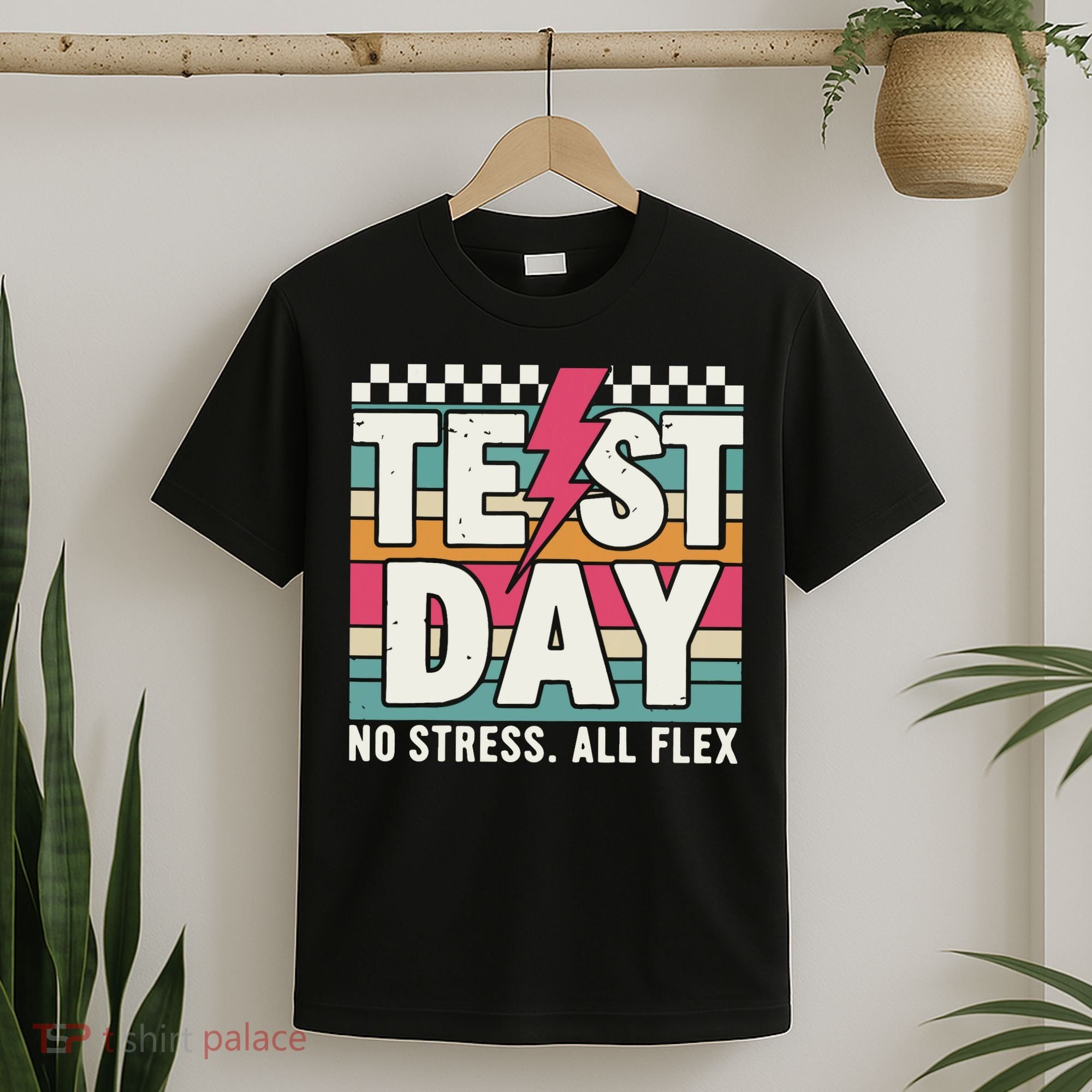 Staar State Test Teacher Testing Day No Stress All Flex T-Shirt