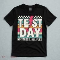 Staar State Test Teacher Testing Day No Stress All Flex T-Shirt thumb 5