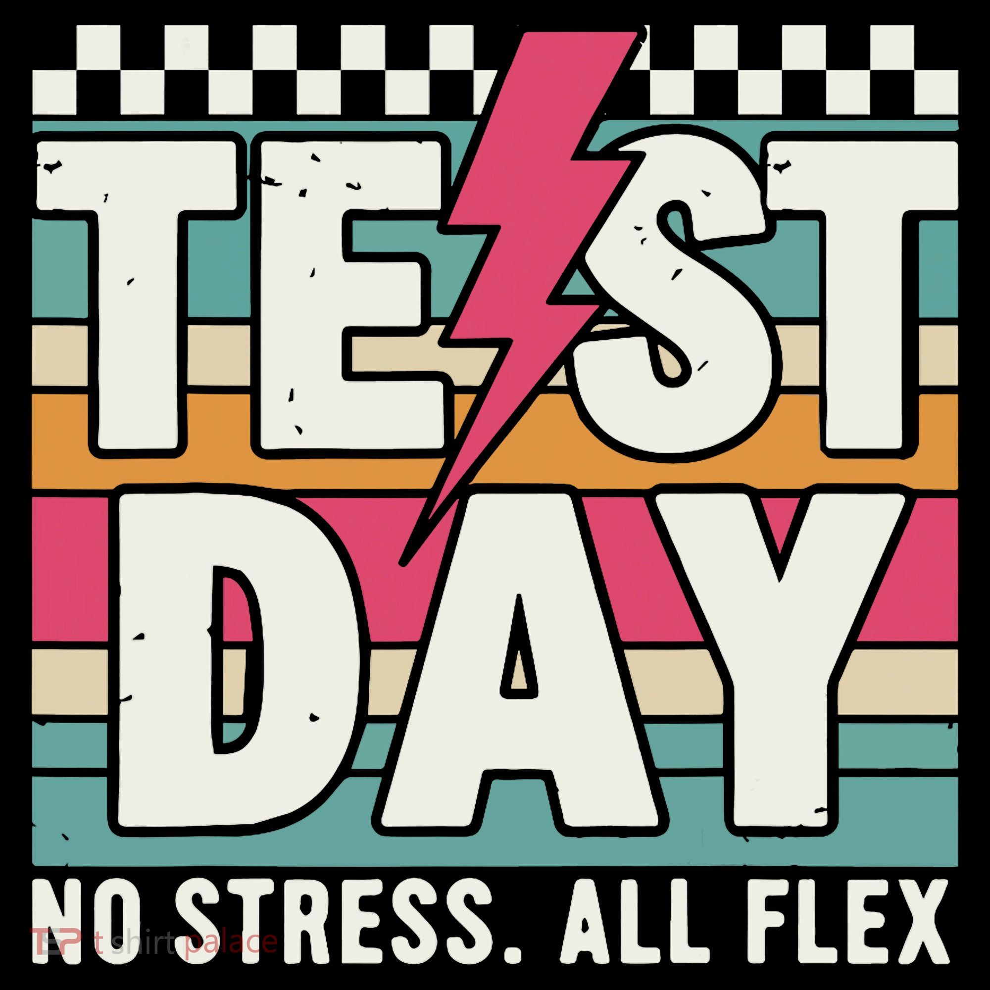 Staar State Test Teacher Testing Day No Stress All Flex Bucket Hat