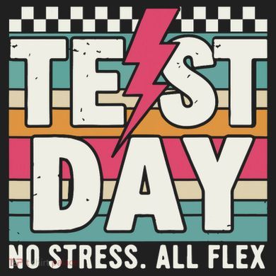 Staar State Test Teacher Testing Day No Stress All Flex 40oz Vacuum Insulated Stainless Steel Travel Tumbler