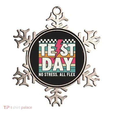 Staar State Test Teacher Testing Day No Stress All Flex Ornament