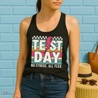 Staar State Test Teacher Testing Day No Stress All Flex Women's Tank Top thumb 2