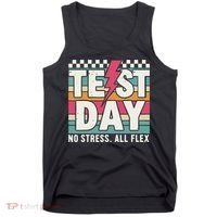 Staar State Test Teacher Testing Day No Stress All Flex Tank Top thumb 0