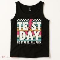 Staar State Test Teacher Testing Day No Stress All Flex Tank Top thumb 2
