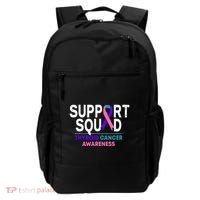Support Squad Thyroid Cancer Awareness Month Ribbon Family Backpack thumb 0