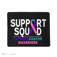 Support Squad Thyroid Cancer Awareness Month Ribbon Family Mousepad thumb 0