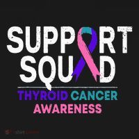 Support Squad Thyroid Cancer Awareness Month Ribbon Family Mousepad thumb 1