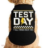Staar State Testing Day Motivation Yall Finna Rock This Doggie Tank thumb 0