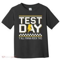 Staar State Testing Day Motivation Yall Finna Rock This Toddler T-Shirt thumb 0