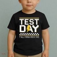 Staar State Testing Day Motivation Yall Finna Rock This Toddler T-Shirt thumb 2