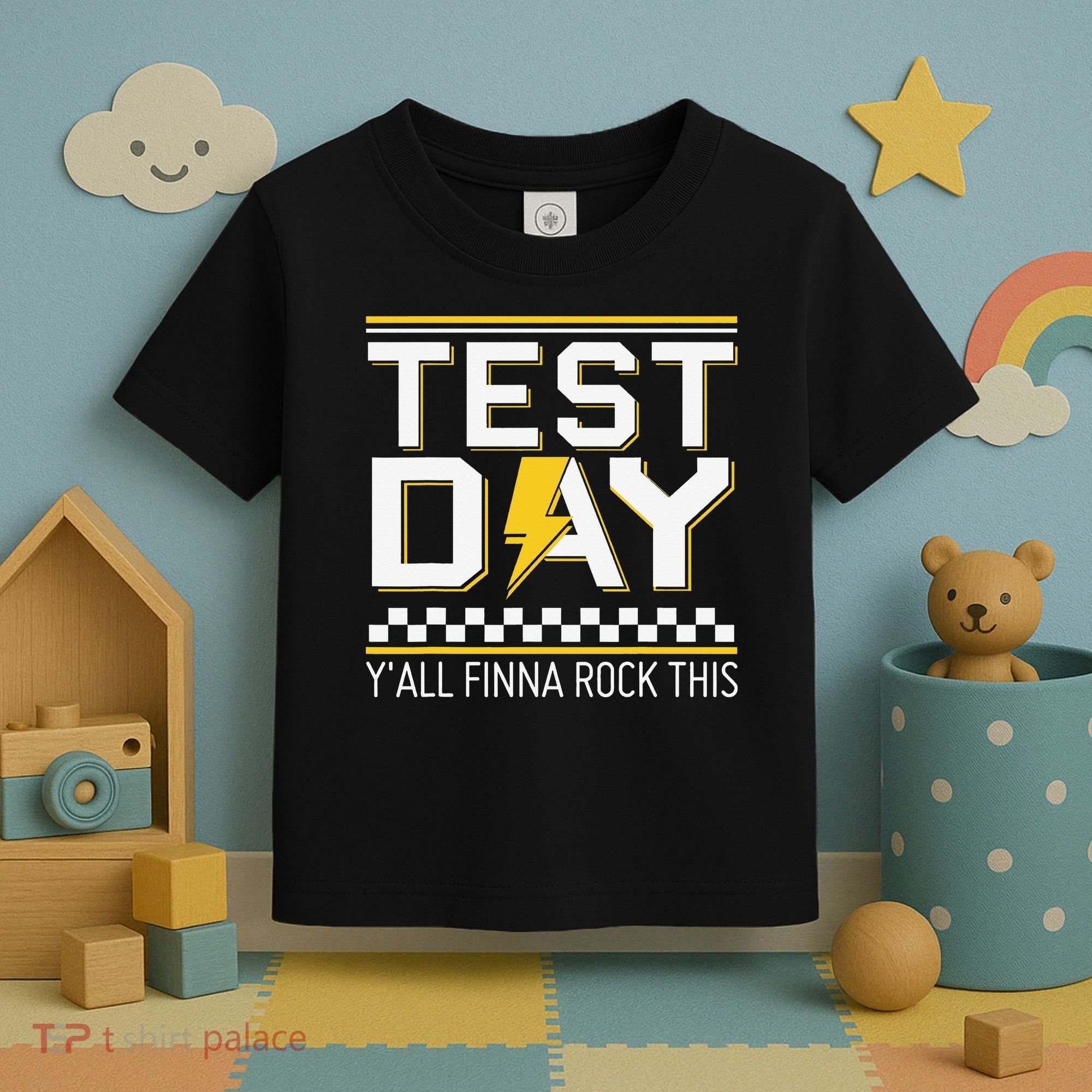 Staar State Testing Day Motivation Yall Finna Rock This Toddler T-Shirt