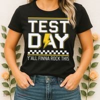Staar State Testing Day Motivation Yall Finna Rock This Women's T-Shirt thumb 2